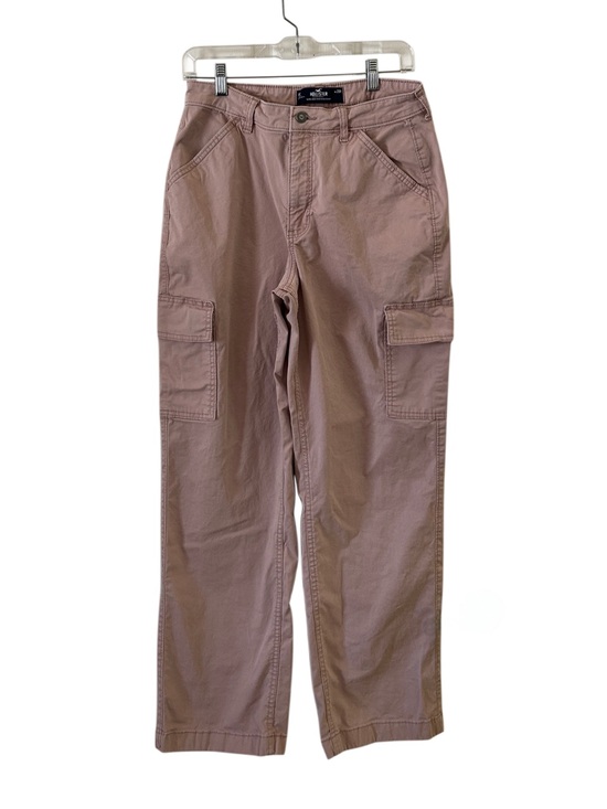 Hollister Pants - Hollister Dusty Pink Ultra High Rise Dad Pant Cargo Utility Pockets